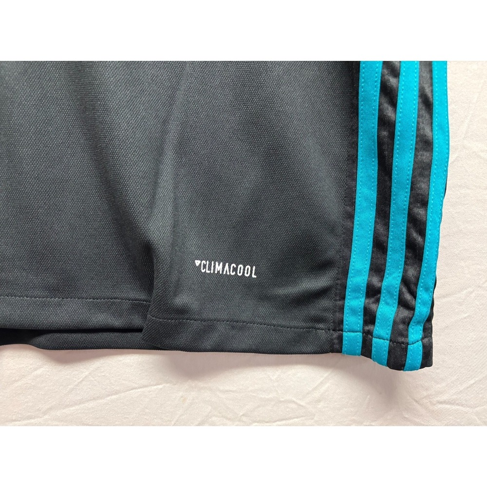 Real Madrid Adidas Away Kit Jersey Mens Black Cristiano Ronaldo Climacool XL NEW - Picture 7 of 14